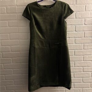 DKNY Dark Green Mini Dress